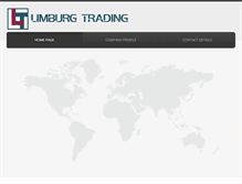 Tablet Screenshot of limburgtrading.com